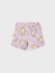 NAME IT Sweat Shorts Heidi Orchid Bloom